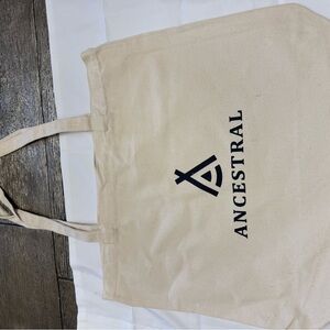 Ancestral cream tote bag